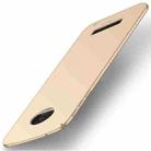 MOFI for Motorola Moto Z Play PC Ultra-thin Edge Fully Wrapped Up Protective Back Cover Case (Gold) - 1