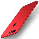 MOFI OnePlus 5T PC Ultra-thin Edge Fully Wrapped Up Protective Case Back Cover(Red) - 1