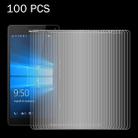 100 PCS for MicroSoft Lumia 950 XL 0.26mm 9H Surface Hardness 2.5D Explosion-proof Tempered Glass Screen Film - 1