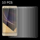 10 PCS for Huawei Honor 7 Plus 0.26mm 9H Surface Hardness 2.5D Explosion-proof Tempered Glass Screen Film - 1