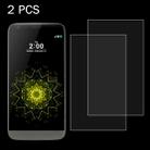 2 PCS for LG G5 0.26mm 9H Surface Hardness 2.5D Explosion-proof Tempered Glass Screen Film - 1