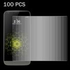 100 PCS for LG G5 0.26mm 9H Surface Hardness 2.5D Explosion-proof Tempered Glass Screen Film - 1