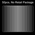 50 PCS for ZTE Blade S6 0.26mm 9H Surface Hardness 2.5D Explosion-proof Tempered Glass Film, No Retail Package - 1