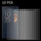 10 PCS For Sony Xperia X Compact 0.26mm 9H Surface Hardness 2.5D Explosion-proof Tempered Glass Screen Film - 1