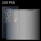 100 PCS For Sony Xperia X Compact 0.26mm 9H Surface Hardness 2.5D Explosion-proof Tempered Glass Screen Film - 1