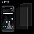 2 PCS For LG V20 0.26mm 9H Surface Hardness 2.5D Explosion-proof Tempered Glass Non-full Screen Film - 1