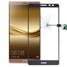 For Huawei  Mate 8 0.26mm 9H Surface Hardness Explosion-proof Silk-screen Tempered Glass Full Screen Film(Black) - 1