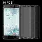 10 PCS for HTC U Play 0.26mm 9H Surface Hardness Explosion-proof Non-full Screen Tempered Glass Screen Film - 1