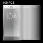 100 PCS for Sony Xperia XZ Premium 0.26mm 9H Surface Hardness Explosion-proof Non-full Screen Tempered Glass Screen Film - 1