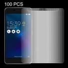 100 PCS for 5.5 inch Asus ZenFone 3 Max / ZC553TL 0.26mm 9H Surface Hardness Explosion-proof Non-full Screen Tempered Glass Screen Film - 1