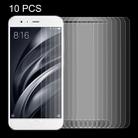 10 PCS for Xiaomi Mi 6 0.26mm 9H Surface Hardness Explosion-proof Non-full Screen Tempered Glass Screen Film - 1