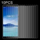 10 PCS 0.26mm 9H 2.5D Explosion-proof Tempered Glass Film for Alcatel 7 - 1