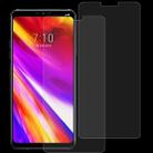 2 PCS 0.26mm 9H 2.5D Tempered Glass Film for LG G7 ThinQ - 1