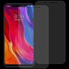 2 PCS 0.26mm 9H 2.5D Tempered Glass Film for Xiaomi Mi 8 - 1