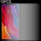 10 PCS 0.26mm 9H 2.5D Tempered Glass Film for Xiaomi Mi 8 - 1
