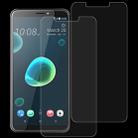2 PCS 0.26mm 9H 2.5D Tempered Glass Film for HTC Desire 12+ - 1