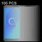 100 PCS 0.26mm 9H 2.5D Tempered Glass Film for Alcatel 3C - 1