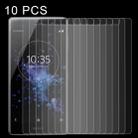 10 PCS 0.26mm 9H 2.5D Tempered Glass Film for Sony XZ2 Premium - 1