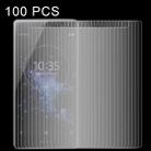 100 PCS 0.26mm 9H 2.5D Tempered Glass Film for Sony XZ2 Premium - 1