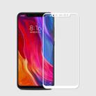 MOFI 9H 2.5D Arc Edge Tempered Glass Film for Xiaomi Mi 8 (White) - 1