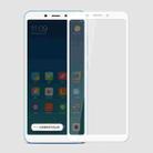 MOFI 9H Surface Hardness 2.5D Arc Edge Full Screen Tempered Glass Film for Xiaomi Redmi 6(White) - 1