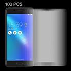 100 PCS for ASUS ZenFone 3s Max / ZC521TL 0.26mm 9H Surface Hardness Explosion-proof Non-full Screen Tempered Glass Screen Film - 1