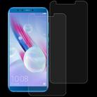 2PCS 9H 2.5D Tempered Glass Film for Huawei Honor 9 Lite - 1