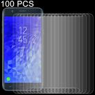 100PCS 9H 2.5D Tempered Glass Film for Galaxy J7 (2018) - 1