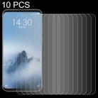 10 PCS 0.26mm 9H 2.5D Tempered Glass Film for Meizu 16 Plus - 1