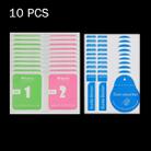 10 PCS for BQ Aquaris U Plus 0.26mm 9H Surface Hardness 2.5D Explosion-proof Tempered Glass Screen Film - 5