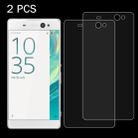 2 PCS for Sony Xperia XA Ultra 0.26mm 9H Surface Hardness 2.5D Explosion-proof Tempered Glass Screen Film - 1