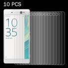 10 PCS for Sony Xperia XA Ultra 0.26mm 9H Surface Hardness 2.5D Explosion-proof Tempered Glass Screen Film - 1
