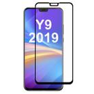 ENKAY Hat-prince Full Glue 0.26mm 9H 2.5D Tempered Glass Film for Huawei Y9 (2019) (Black) - 1