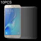 10 PCS 0.26mm 9H+ Surface Hardness 2.5D Explosion-proof Tempered Glass Film for Galaxy J7 / J700 - 1