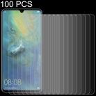 100 PCS 0.26mm 9H 2.5D Transparent Transparent Tempered Glass Film for Huawei Mate 20 X - 1