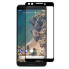 ENKAY Hat-prince Full Glue 0.26mm 9H 2.5D Tempered Glass Film for Google Pixel 3 (Black) - 1