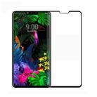 PINWUYO 9H 2.5D Full Screen Tempered Glass Film for LG G8 ThinQ(Black) - 1