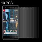 10 PCS for Google Pixel 2 0.26mm 9H Surface Hardness 2.5D Explosion-proof Tempered Glass Screen Film - 1