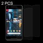 2 PCS for Google Pixel 2 XL 0.26mm 9H Surface Hardness 2.5D Explosion-proof Tempered Glass Screen Film - 1