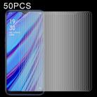 50 PCS 2.5D Non-Full Screen Tempered Glass Film for OPPO A9 2020 / A56 5G - 1