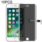 10PCS  9H Surface Hardness 180 Degree Privacy Anti Glare Screen Protector for iPhone 7 Plus / 8 Plus - 1