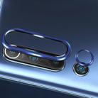 For Xiaomi Mi 10 0.3mm 9D 9H Rear Camera Lens Tempered Glass Film  + Lens Ring Frame (Blue) - 1