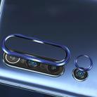 For Xiaomi Mi 10 Pro 0.3mm 9D 9H Rear Camera Lens Tempered Glass Film  + Lens Ring Frame (Blue) - 1