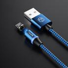 CaseMe Series 2 USB to Micro USB Magnetic Charging Cable, Length: 1m (Dark Blue) - 1