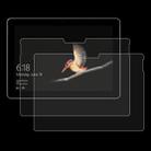 2 PCS For Microsoft Surface Go 2 9H 2.5D Explosion-proof Tempered Glass Film - 1