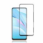 mocolo 0.33mm 9H 2.5D Full Glue Silk Print Tempered Glass Film for Xiaomi Mi 10T Lite, Support Fingerprint Unlock (Black) - 1