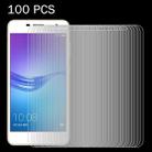 100 PCS for Huawei Enjoy 6s 0.26mm 9H Surface Hardness 2.5D Explosion-proof Tempered Glass Screen Film - 1