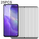 For OPPO Reno5 5G / 4G 25 PCS Full Glue Full Screen Tempered Glass Film - 1