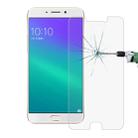 100 PCS for Oppo R9 0.26mm 9H Surface Hardness 2.5D Explosion-proof Tempered Glass Screen Film - 2