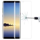 For Galaxy Note 8 0.3mm 9H Surface Hardness 3D Curved Silk-screen Full Screen Tempered Glass Screen Protector(Transparent) - 1